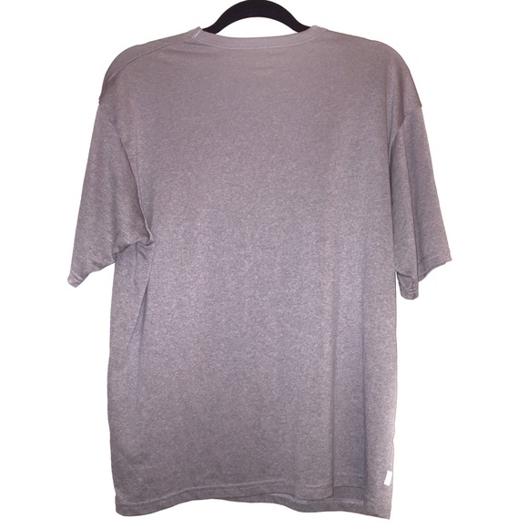 NIKE Dri-Fit Gray Fitness Shirt Men’s Large - Picture 2 of 3